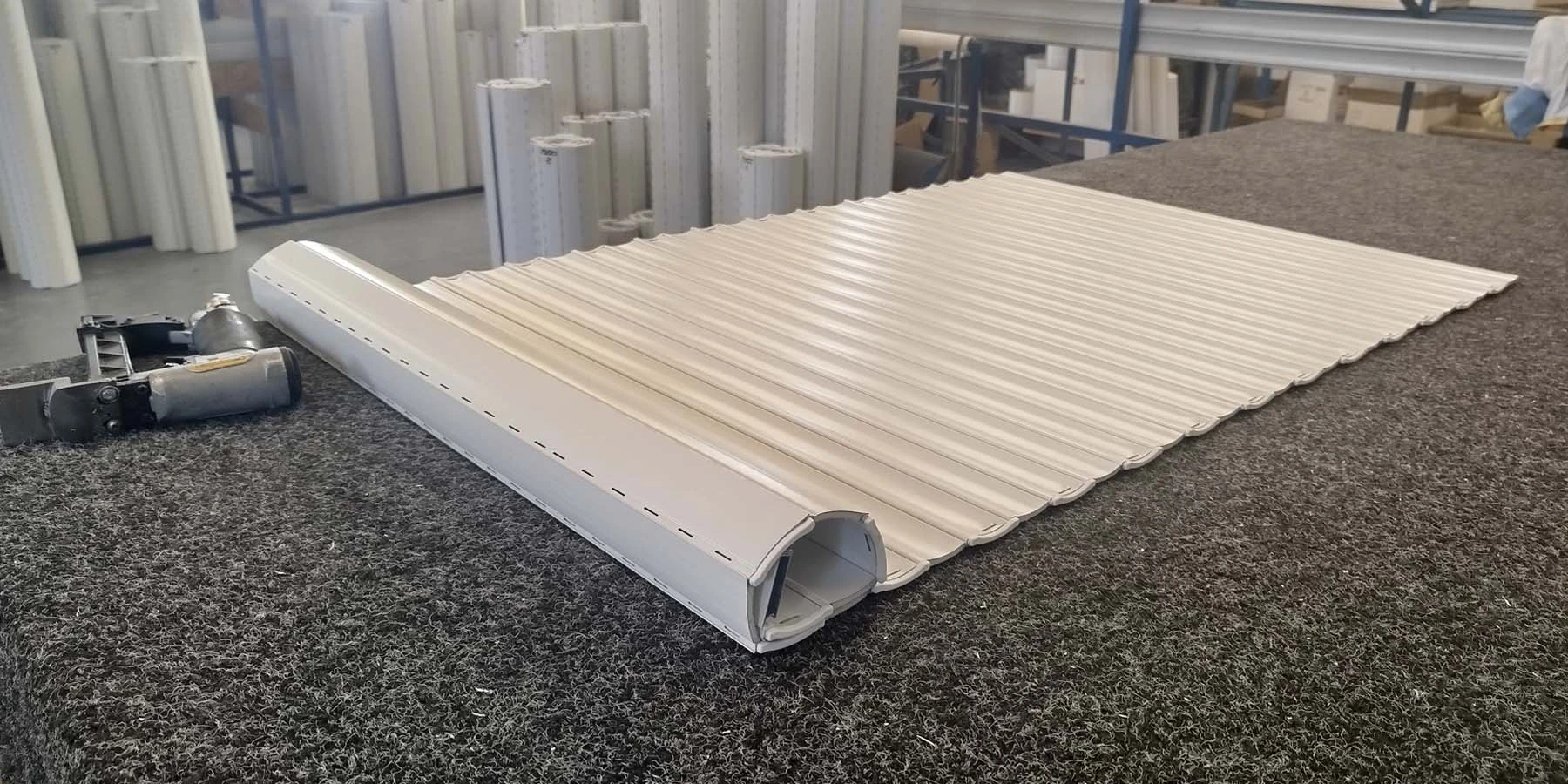 Rolo plašt, osovina i motor kao repromaterijal za roletne